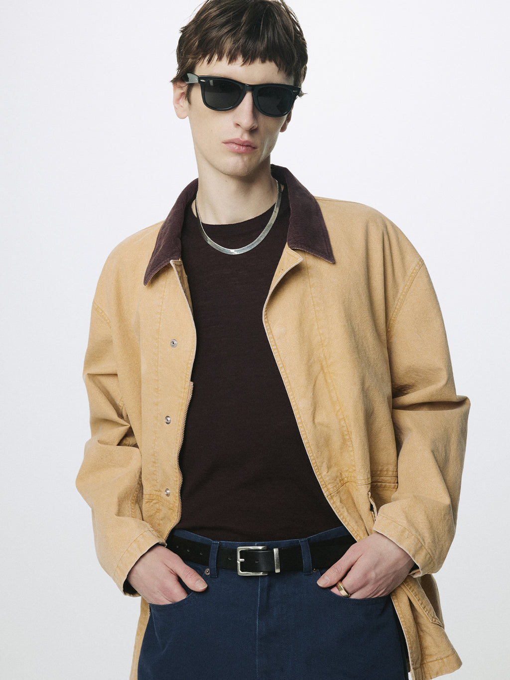 Tonywack - Garment Washed Barn Jacket (Faded Beige) product image 7 | TRAB K-Fashion Australia