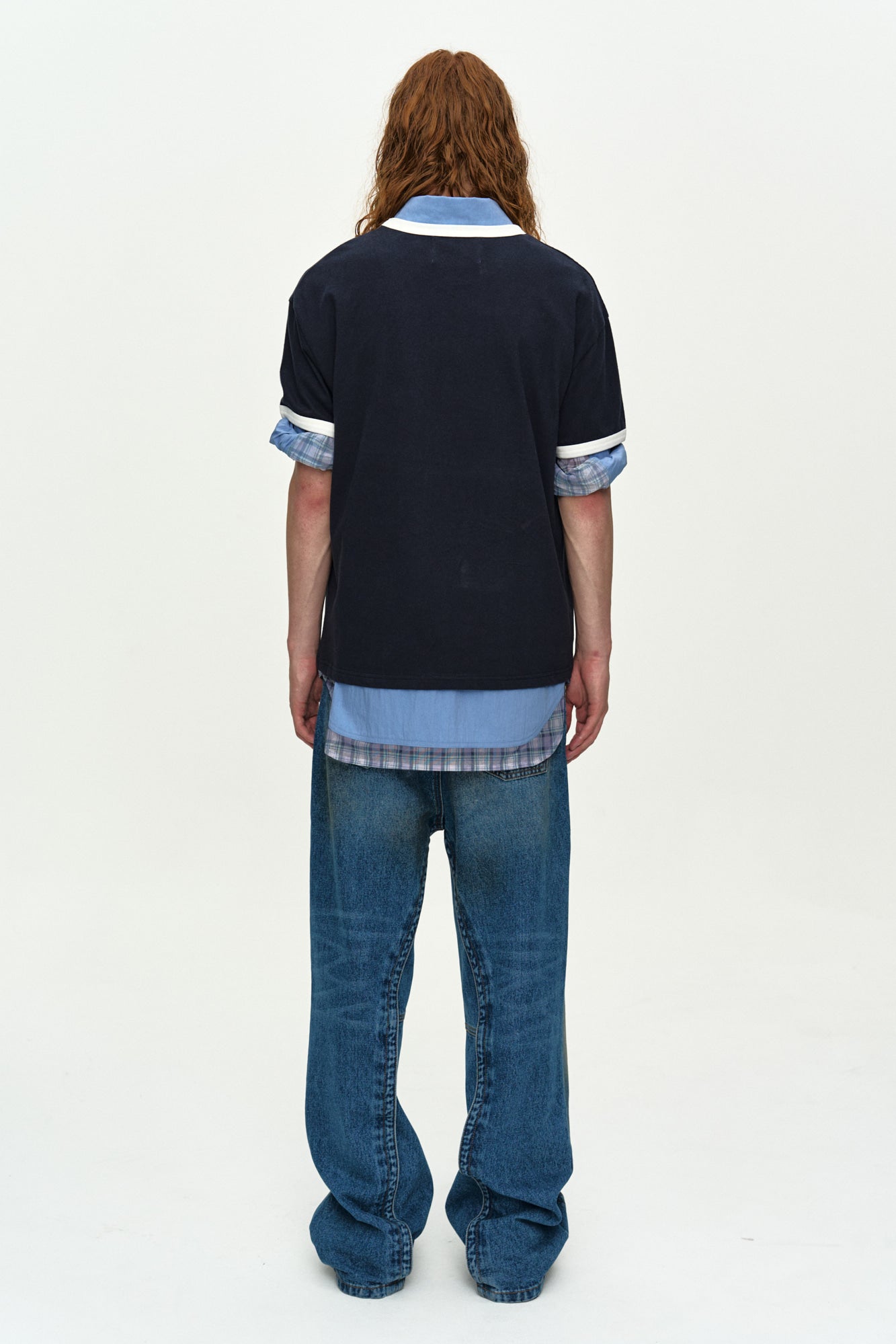 Andersson Bell - (essential) Adsb Flocking Ringer T-Shirt (Essential) product image 4 | TRAB K-Fashion Australia