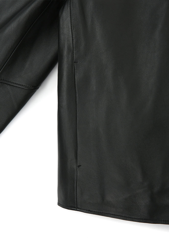 Art if acts - Lambskin Raceway Jacket (Black) product image 12 | TRAB K-Fashion Australia