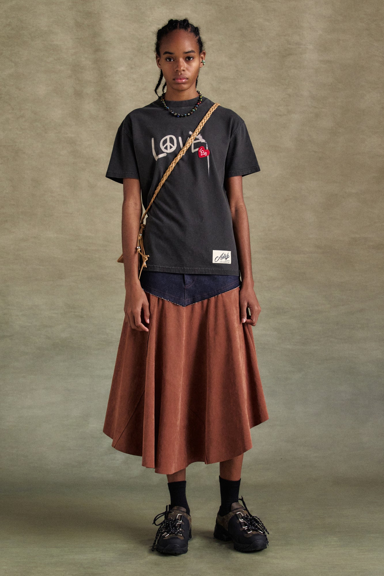 Andersson Bell - Unisex Love T-Shirt (Charcoal) product image 7 | TRAB K-Fashion Australia