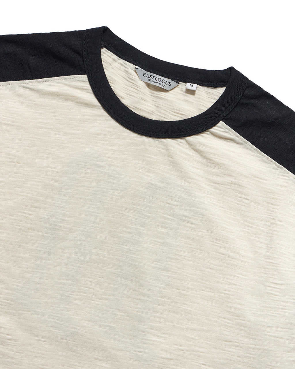 Eastlogue - 11 Ringer Raglan L.s T-shirts (Cream & Black) product image 7 | TRAB K-Fashion Australia