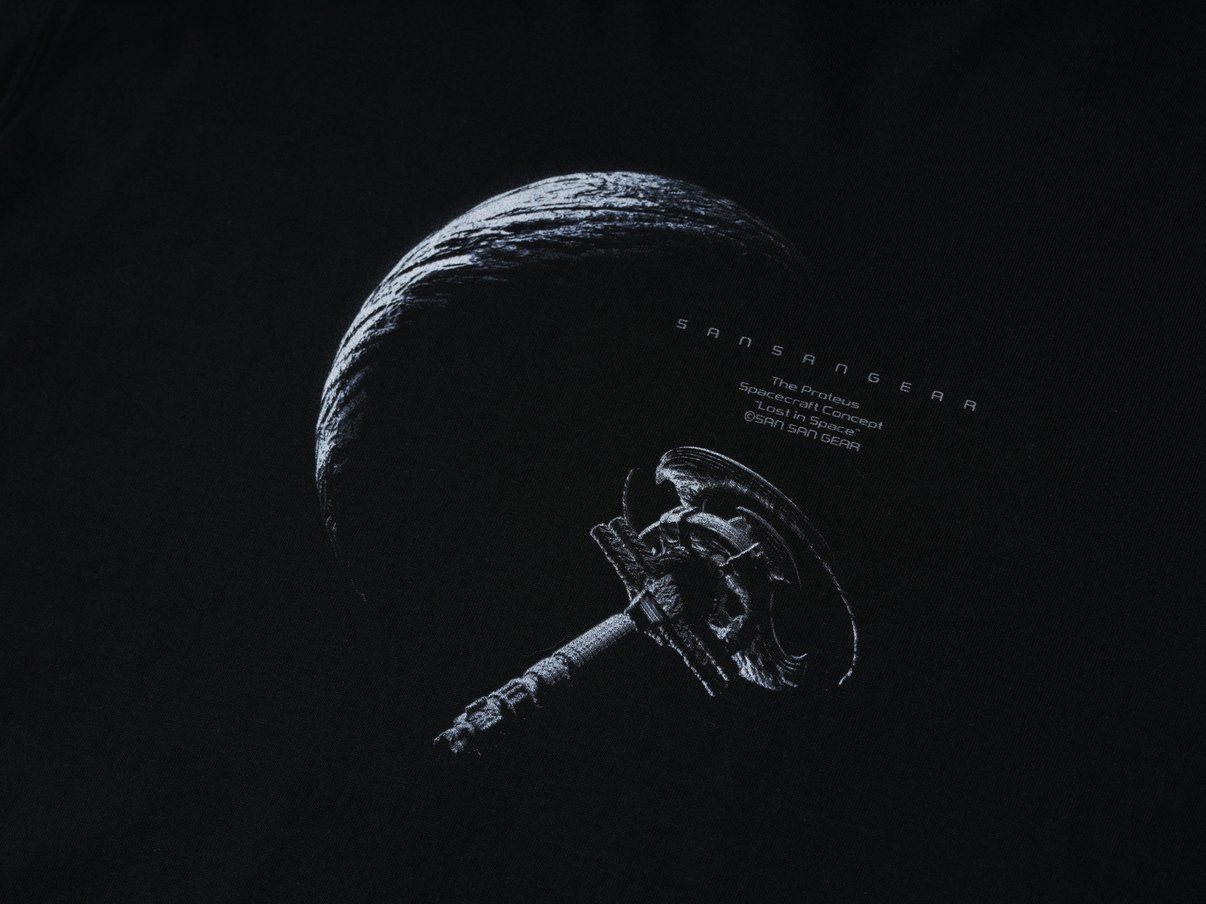 San San Gear - Space Long Sleeves (Black) product image 6 | TRAB K-Fashion Australia