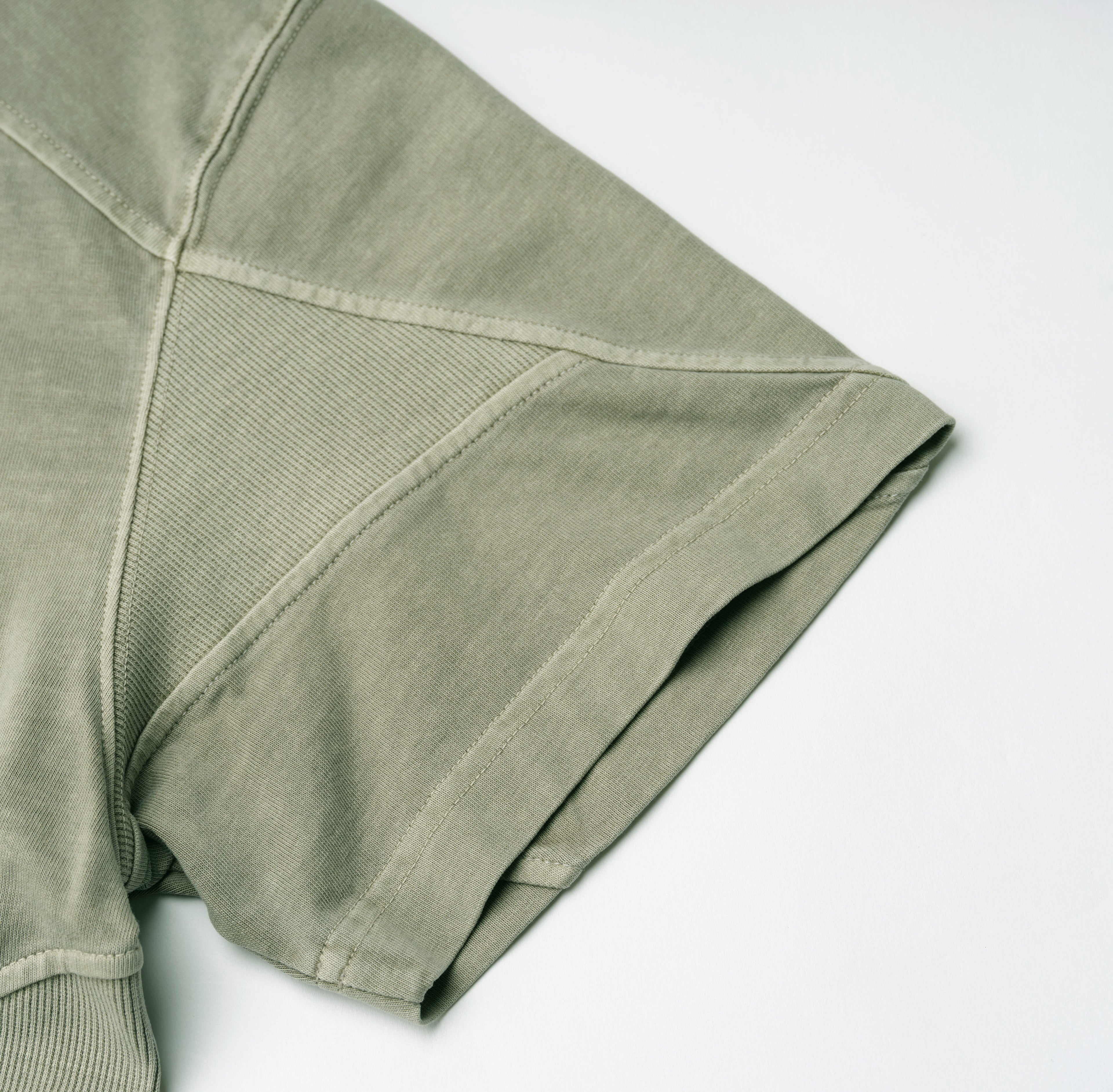 San San Gear - Rib T-Shirt (Mud Khaki) product image 7 | TRAB K-Fashion Australia