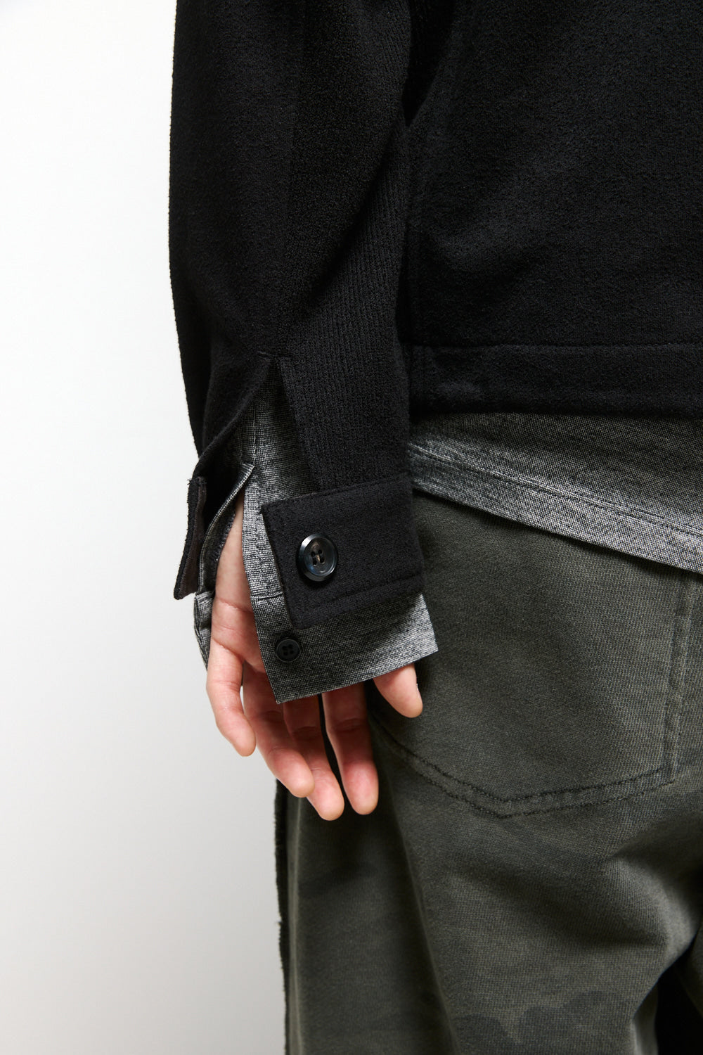 Hatchingroom - Mil Cardigan Boucle (Black) product image 9 | TRAB K-Fashion Australia