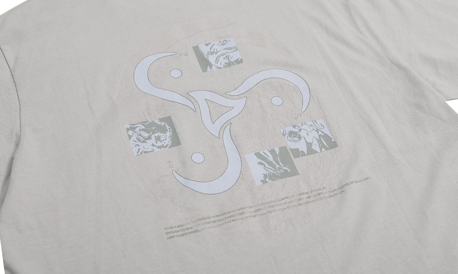 San San Gear - Void Born T-Shirt (Warm Grey) product image 13 | TRAB K-Fashion Australia