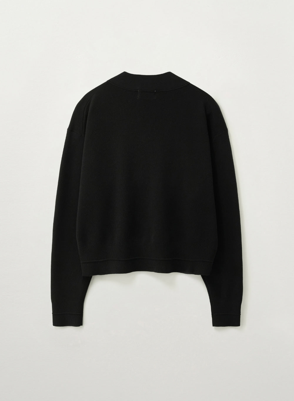 Satur - (W) Essential Faro Crop Cardigan (Black) product image 2 | TRAB K-Fashion Australia