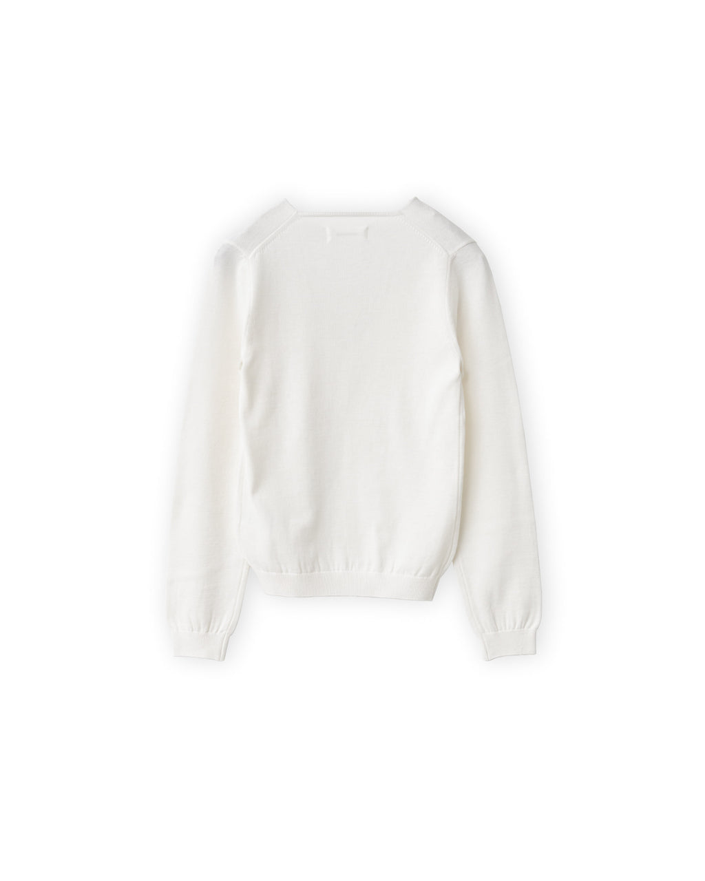 Brownyard - Organic Cotton V Neck Knit (Ivory) product image 5 | TRAB K-Fashion Australia
