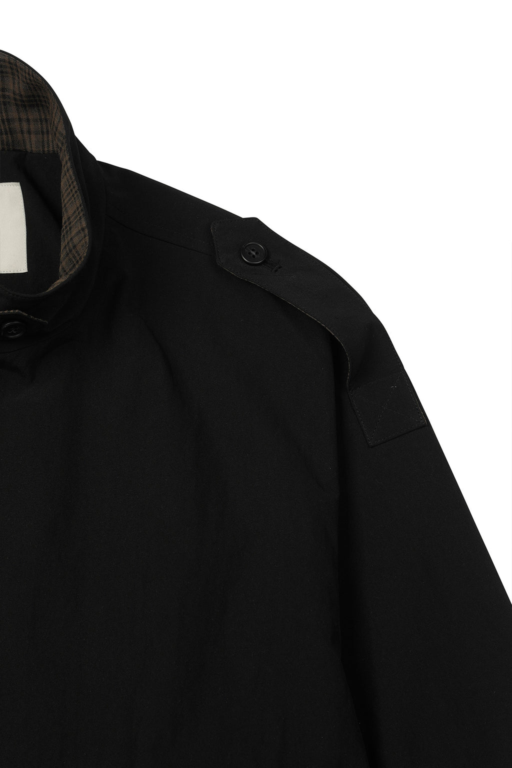 Deinet - Point Check Detail Jacket (Black) product image 11 | TRAB K-Fashion Australia