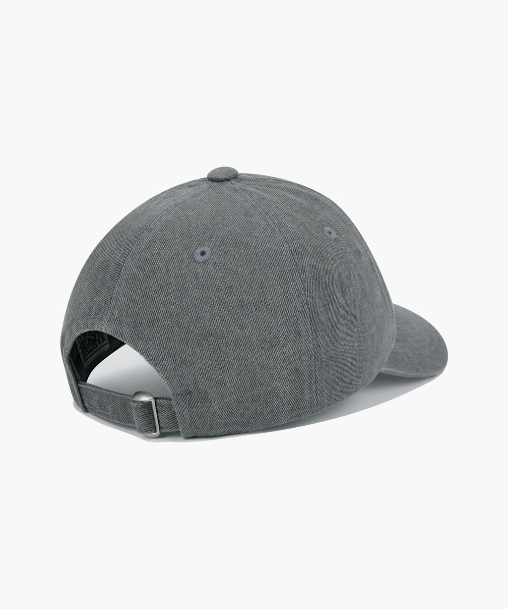 Marithe & Francois Girbaud - Denim Washing Small Classic Logo Covered Cap (Gray) product image 2 | TRAB K-Fashion Australia