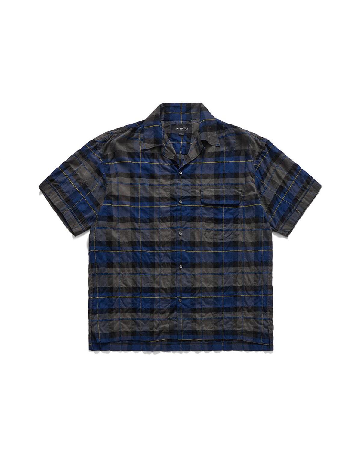 Eastlogue - Holiday Half Shirts (Blue & Grey Check) product image 5 | TRAB K-Fashion Australia