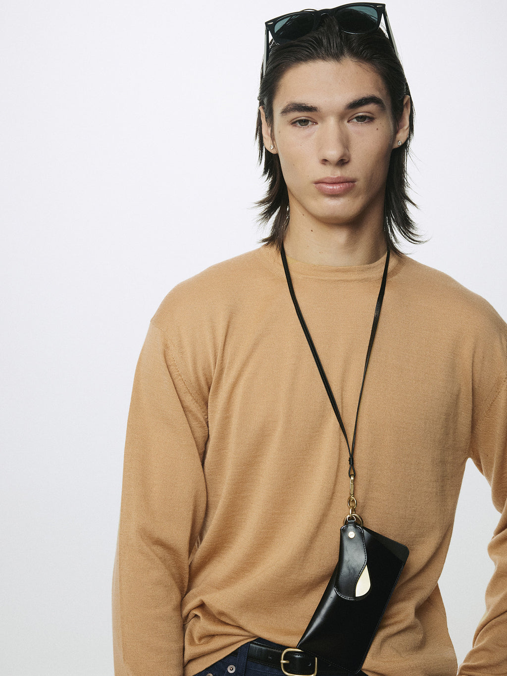 Tonywack - Feather-Weight Wool Longsleeve Knit (Custard Beige) product image 8 | TRAB K-Fashion Australia