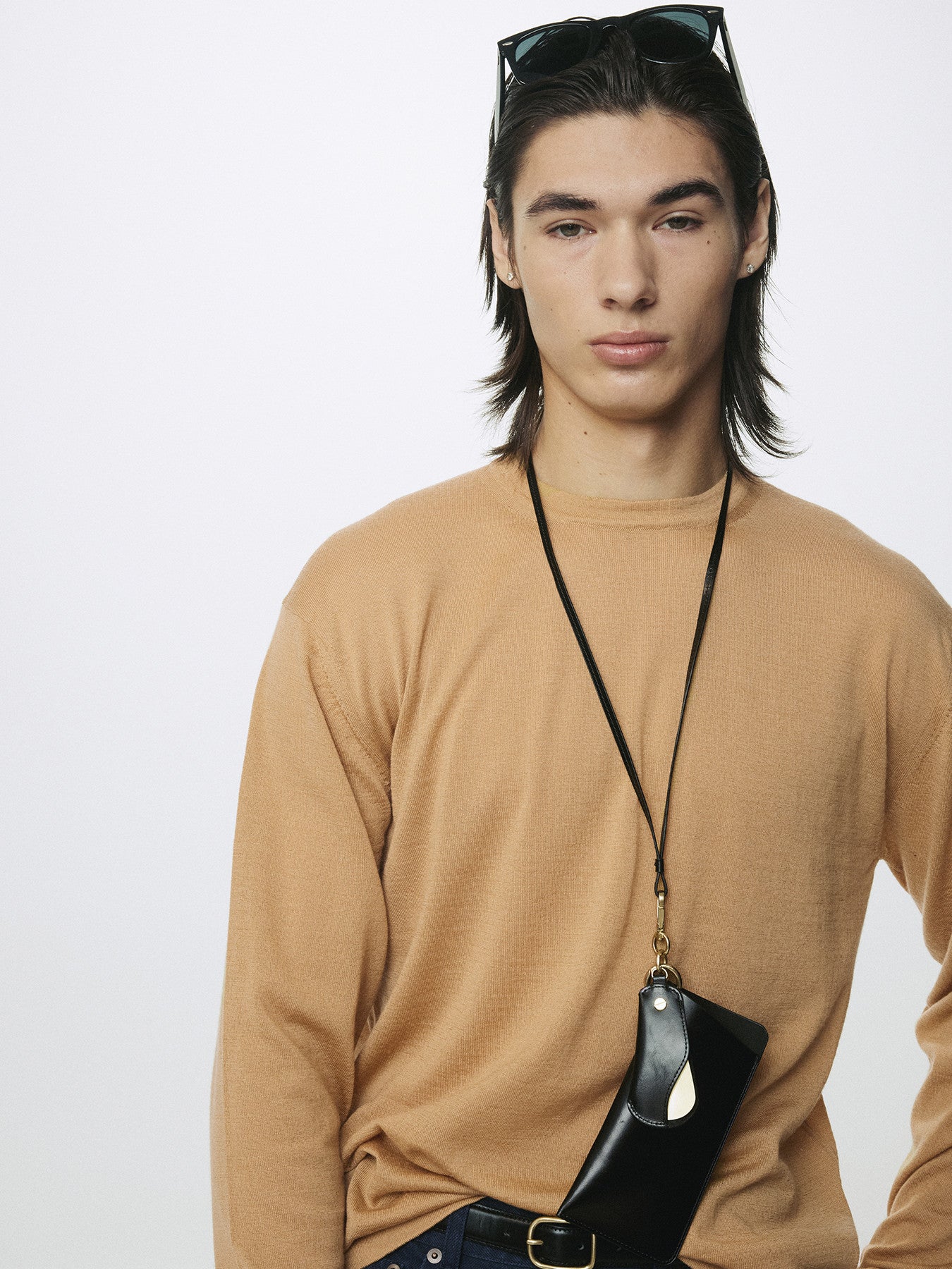 Tonywack - Feather-Weight Wool Longsleeve Knit (Custard Beige) product image 8 | TRAB K-Fashion Australia