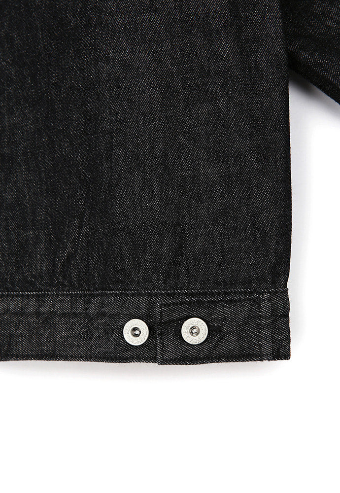 Art if acts - Trucker Denim Jacket (Washed Black) product image 14 | TRAB K-Fashion Australia