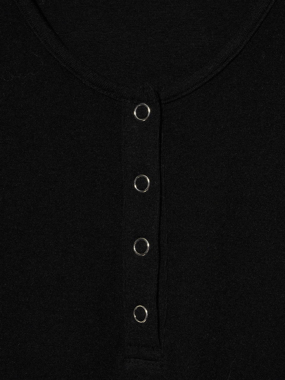 Kijun - Raglan Cut Jersey Dress (Black) product image 8 | TRAB K-Fashion Australia