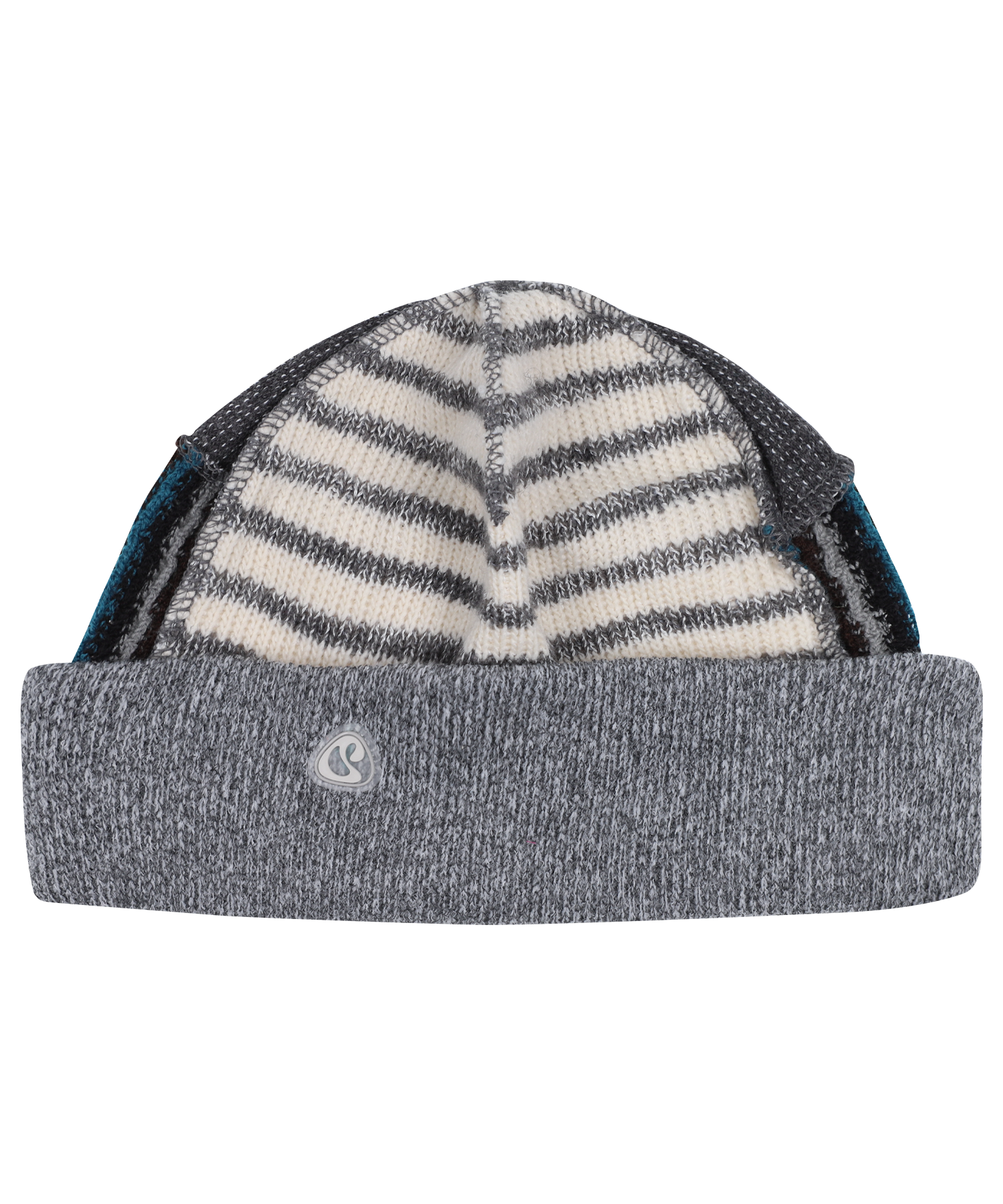 Coyseio - Patchwork Beanie (Grey) product image 1 | TRAB K-Fashion Australia