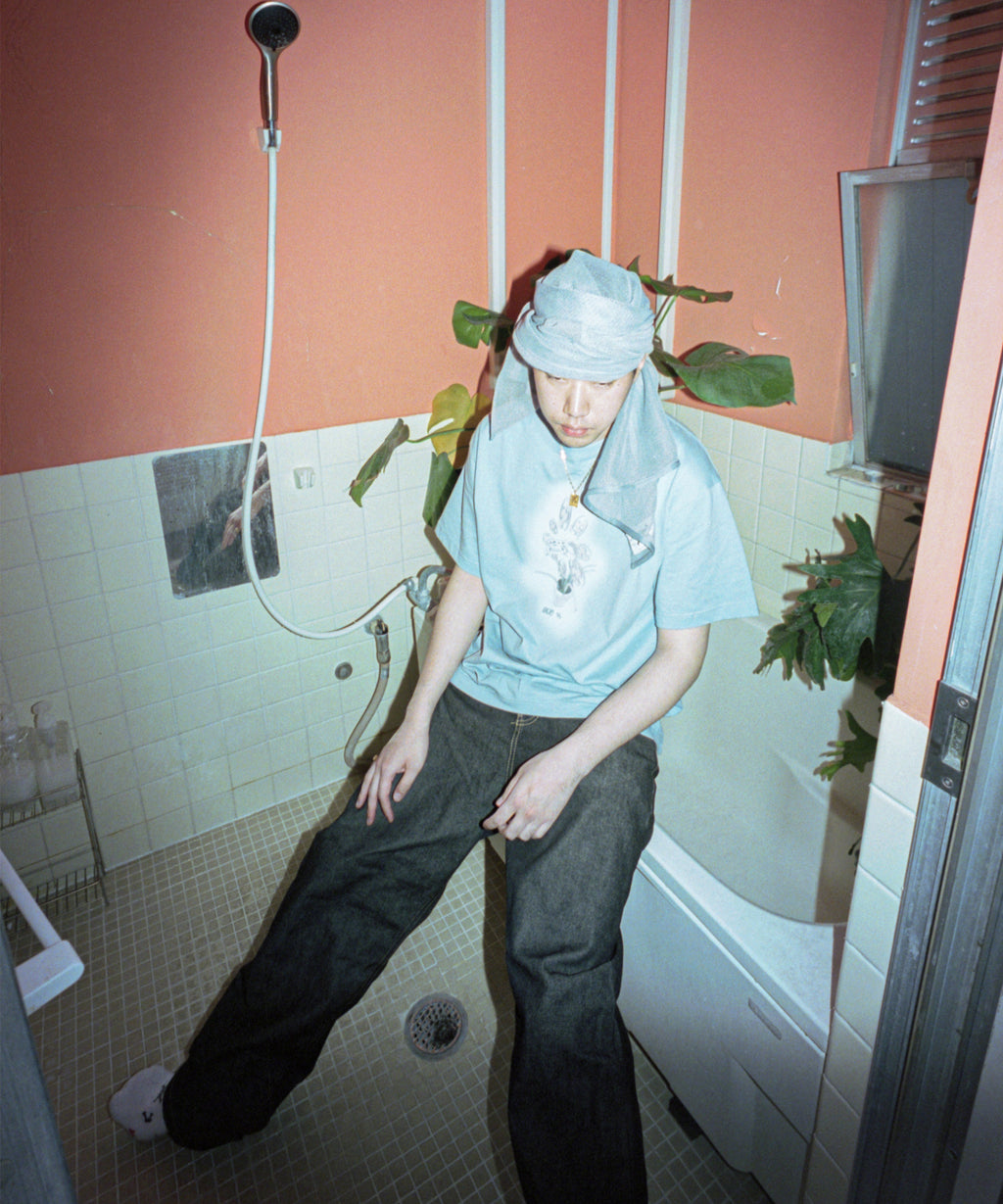 San San Gear - Sansan Blf Vase T-Shirt Sky Blue product image 6 | TRAB K-Fashion Australia