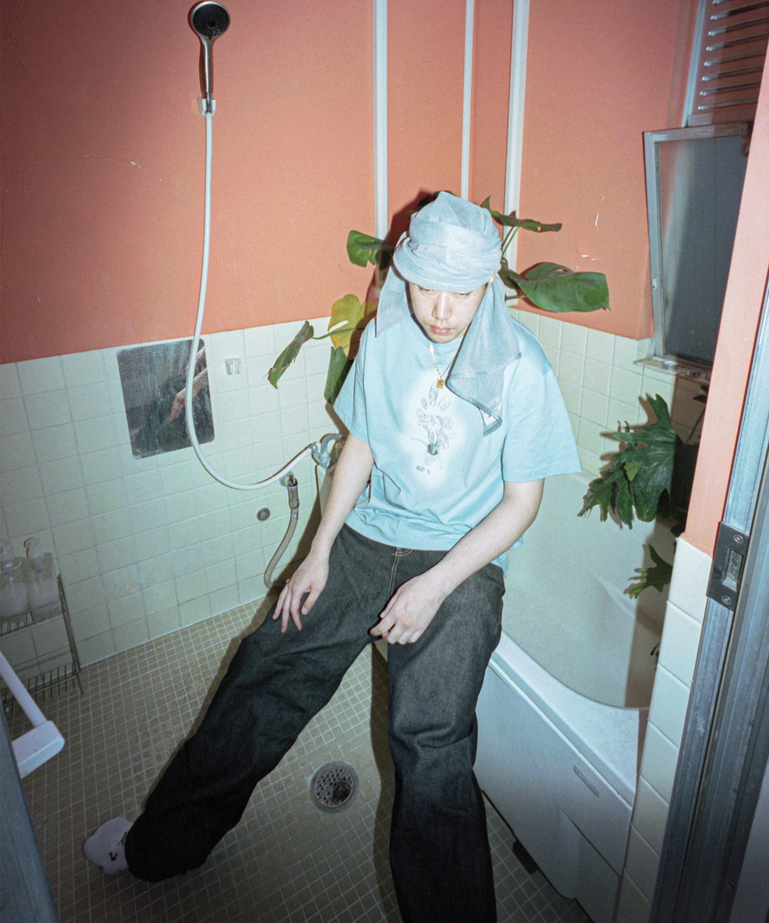 San San Gear - Sansan Blf Vase T-Shirt Sky Blue product image 6 | TRAB K-Fashion Australia