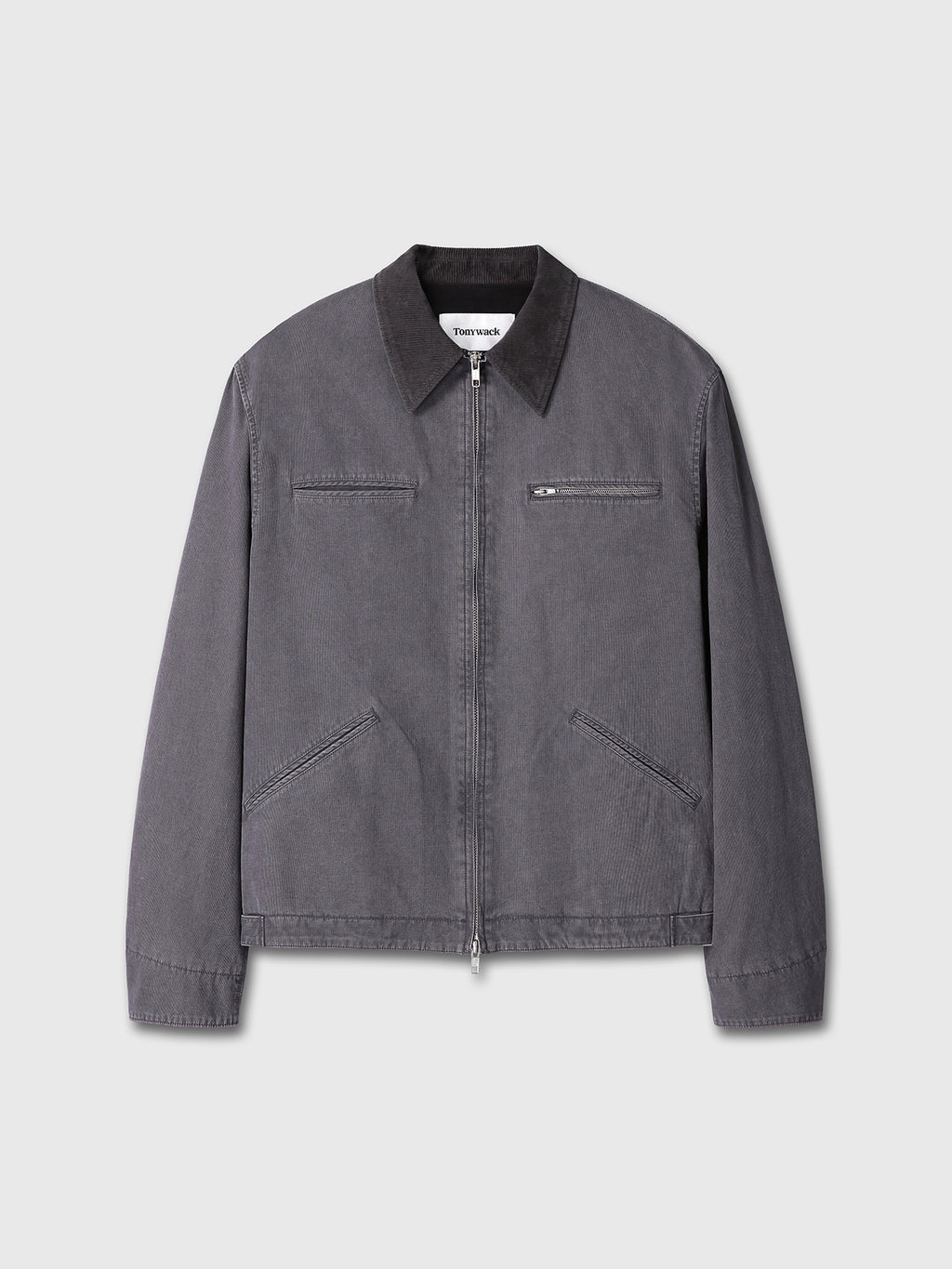 Tonywack - Garment Washed Zip Work Jacket (Faded Ink) product image 9 | TRAB K-Fashion Australia
