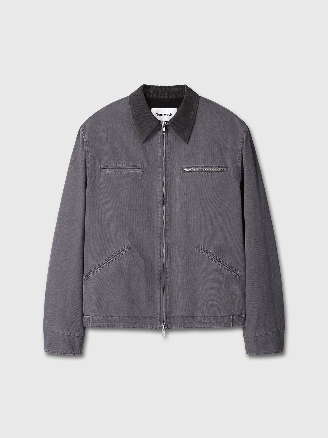 Tonywack - Garment Washed Zip Work Jacket (Faded Ink) product image 9 | TRAB K-Fashion Australia