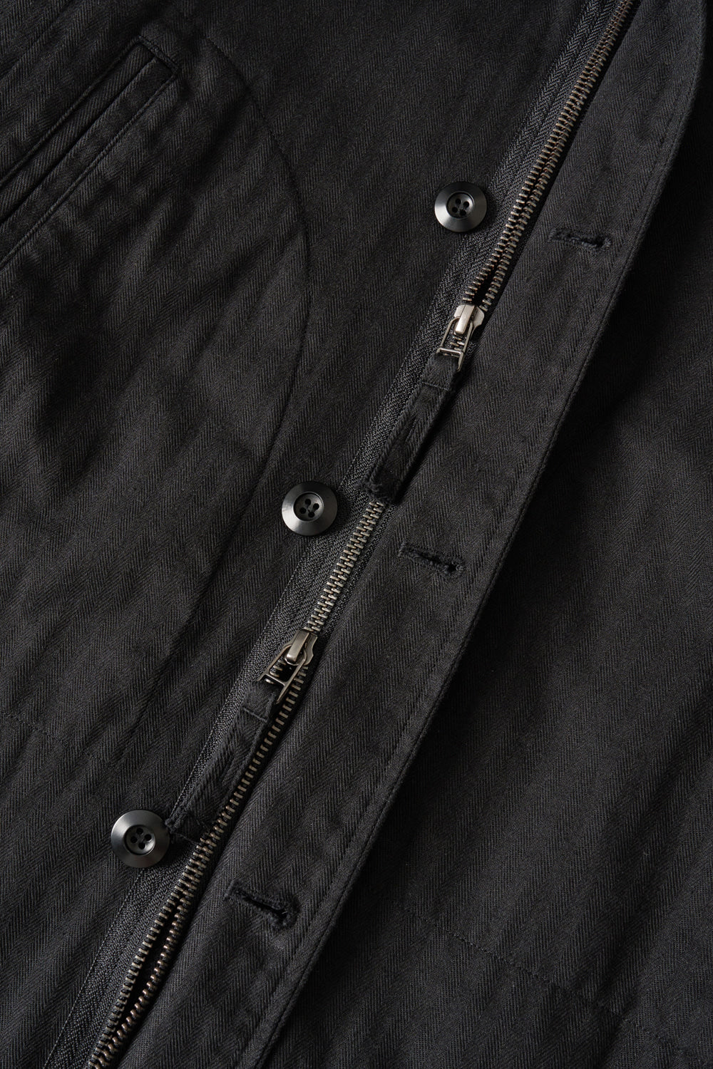 Hatchingroom - Hooded Mil Parka (Black) product image 8 | TRAB K-Fashion Australia