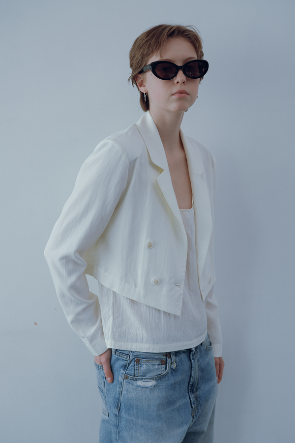 Deinet - Minimal Sleeveless (Ivory) product image 4 | TRAB K-Fashion Australia