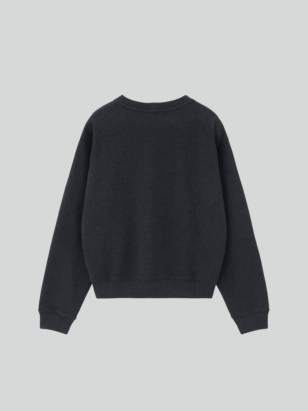 Recto - Rc Embroidered Sweatshirt (Charcoal Grey) product image 2 | TRAB K-Fashion Australia