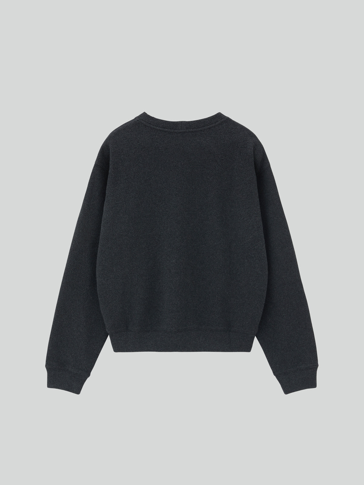 Recto - Rc Embroidered Sweatshirt (Charcoal Grey) product image 2 | TRAB K-Fashion Australia