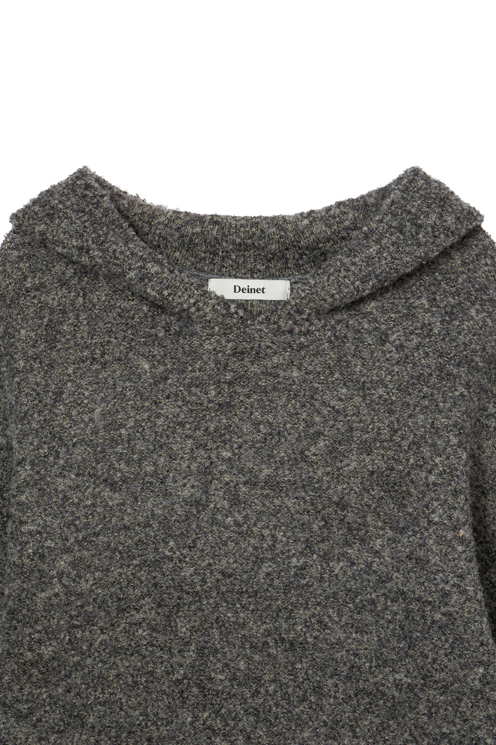 Deinet - Cosmic Knit Hoodie (Charcoal) product image 3 | TRAB K-Fashion Australia