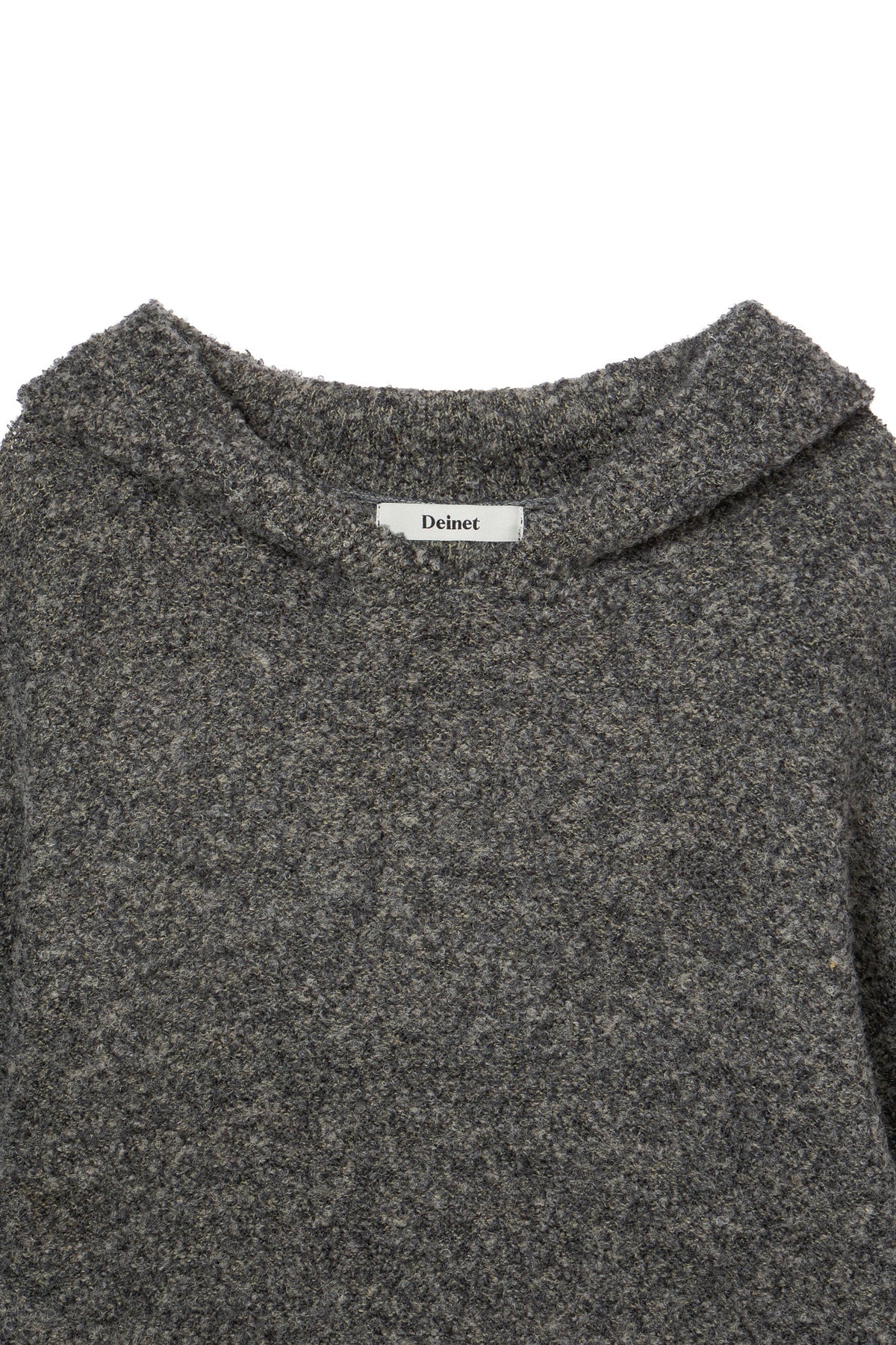 Deinet - Cosmic Knit Hoodie (Charcoal) product image 3 | TRAB K-Fashion Australia