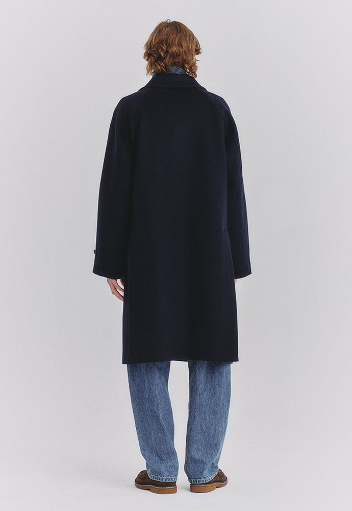 Art if acts - Balmacaan Coat (Navy) product image 6 | TRAB K-Fashion Australia