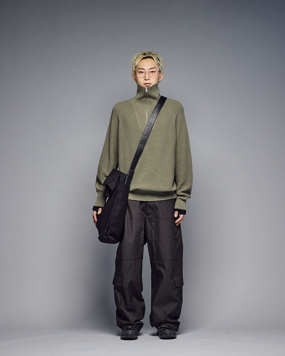 Hatchingroom - Vase Neck Knit (Olive) product image 15 | TRAB K-Fashion Australia