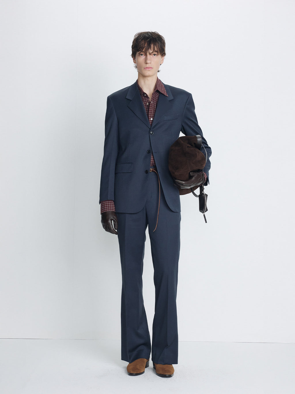 Tonywack - Wool Blend Tailored Blazer (Slate Grey) product image 1 | TRAB K-Fashion Australia
