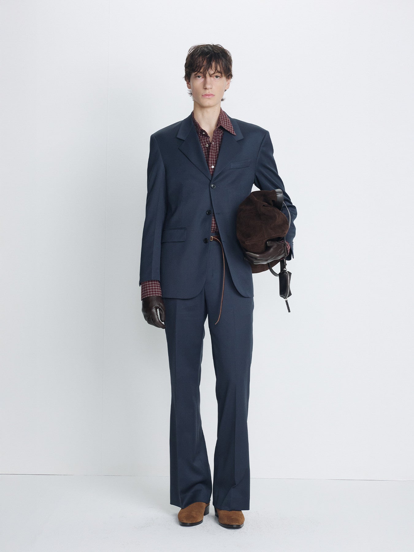 Tonywack - Wool Blend Tailored Blazer (Slate Grey) product image 1 | TRAB K-Fashion Australia