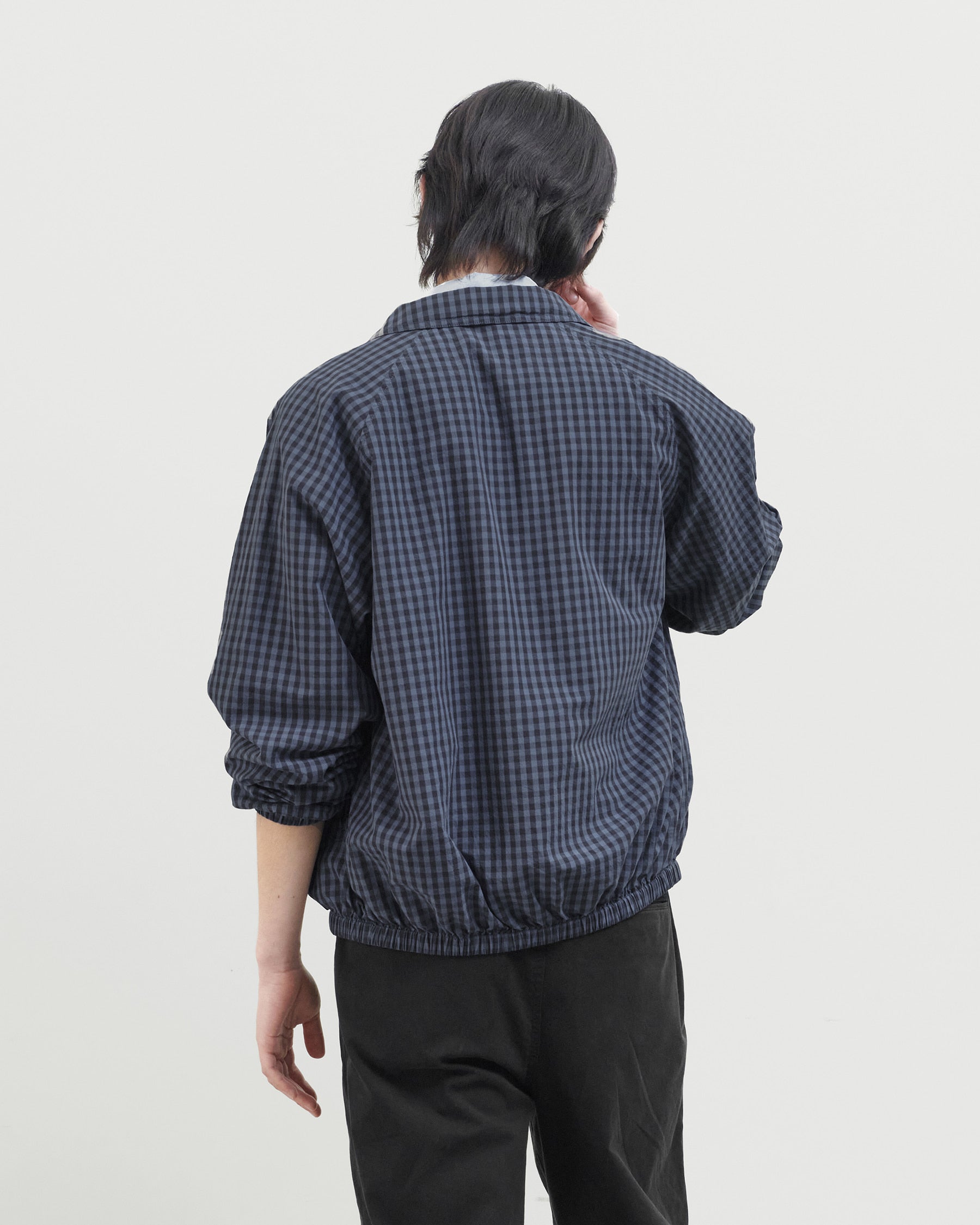 Brownyard - Check Blouson (Blue) product image 3 | TRAB K-Fashion Australia