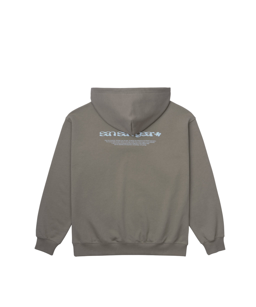 San San Gear - Logo Hoodie (Ash Brown) product image 5 | TRAB K-Fashion Australia