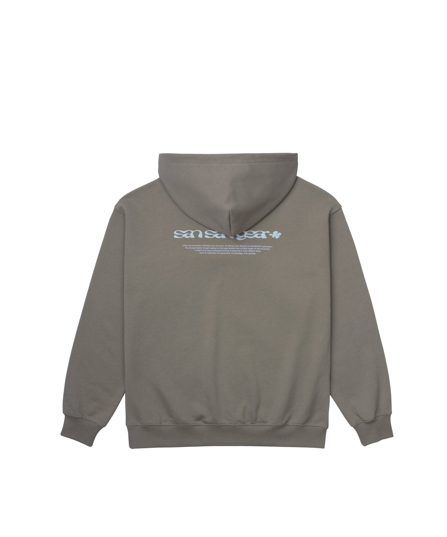 San San Gear - Logo Hoodie (Ash Brown) product image 5 | TRAB K-Fashion Australia