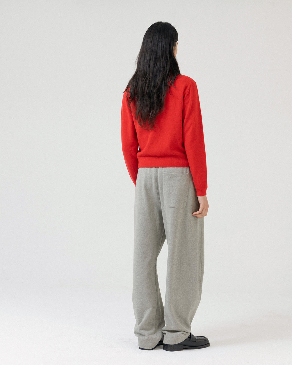 Brownyard - Baggy Sweat Pants (Grey) product image 2 | TRAB K-Fashion Australia