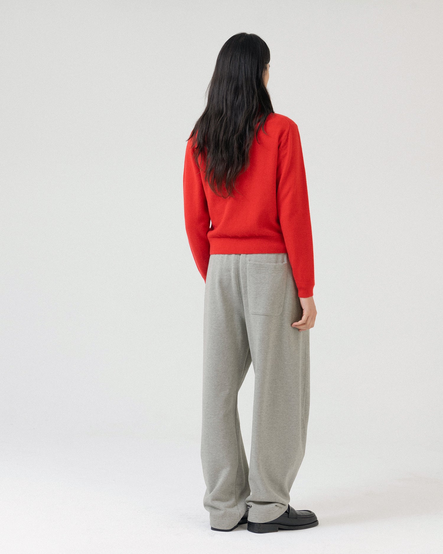 Brownyard - Baggy Sweat Pants (Grey) product image 2 | TRAB K-Fashion Australia