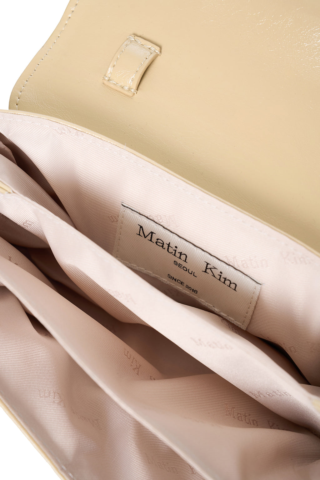 Matin Kim - Multi-pocket Mini Cross Bag (Light Yellow) product image 5 | TRAB K-Fashion Australia