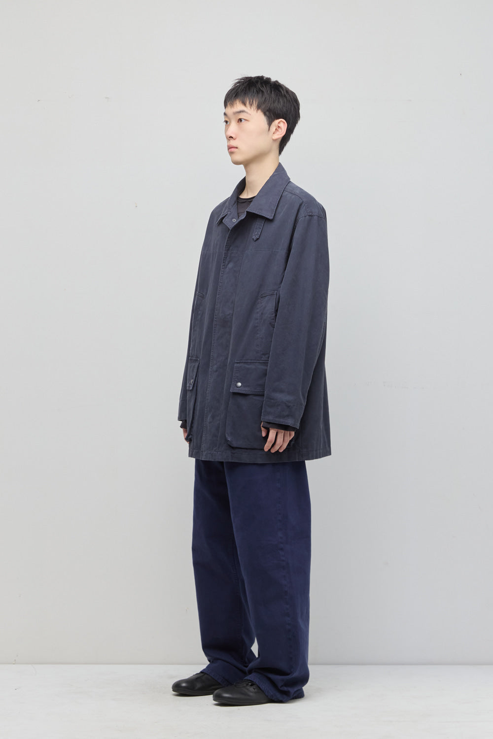 Hatchingroom - Canvas Work Parka (Blue Charcoal) product image 9 | TRAB K-Fashion Australia