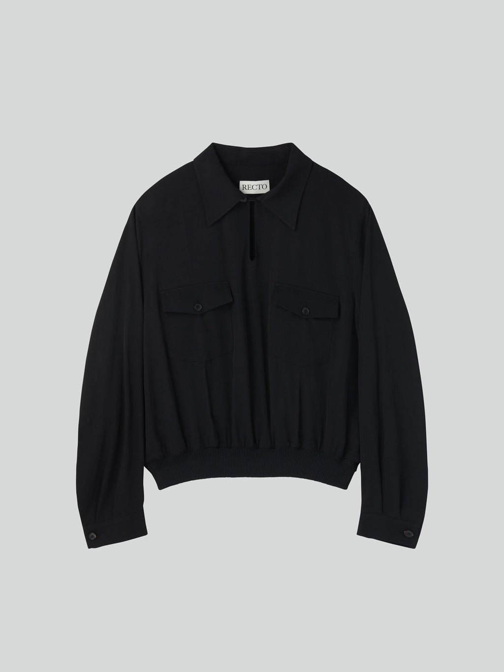 Recto - Two Pocket Hunting Top (Black) product image 4 | TRAB K-Fashion Australia