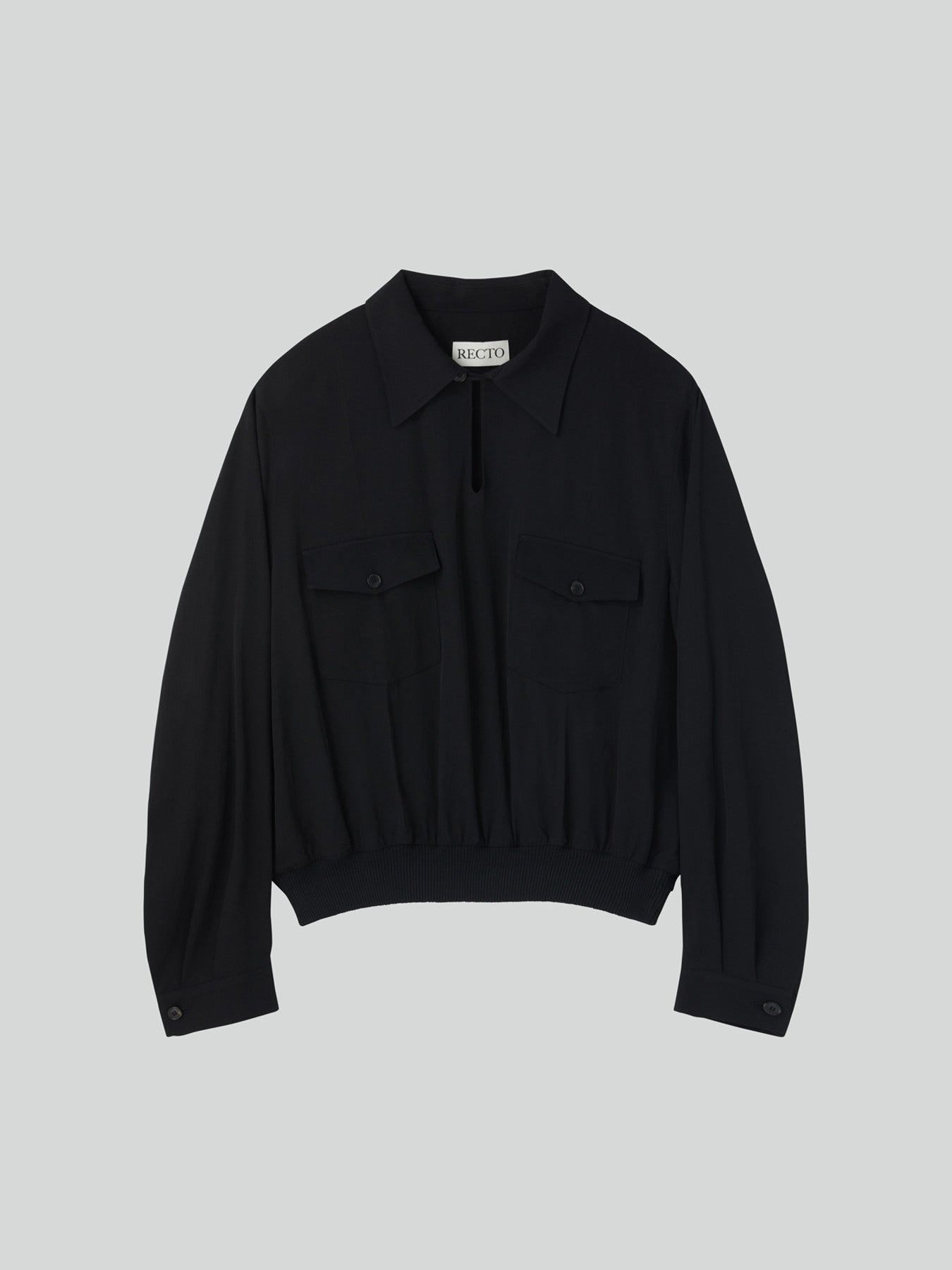 Recto - Two Pocket Hunting Top (Black) product image 4 | TRAB K-Fashion Australia