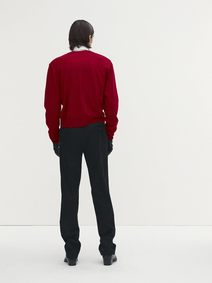 Tonywack - New Signature Virgin Wool Tailored Trousers (Black) product image 6 | TRAB K-Fashion Australia