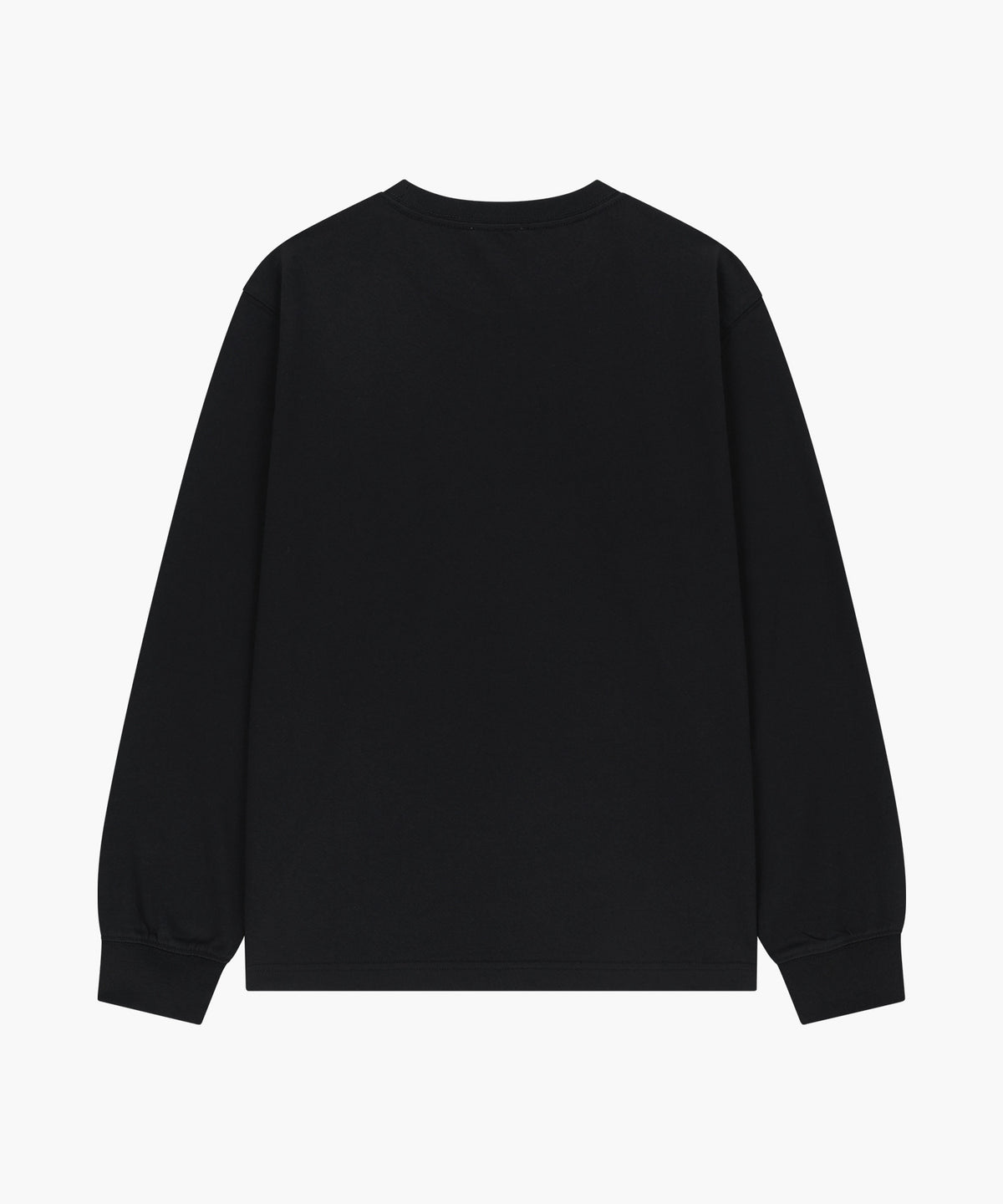 Marithe & Francois Girbaud - Small Classic Logo Long Sleeve Tee (Black) product image 6 | TRAB K-Fashion Australia