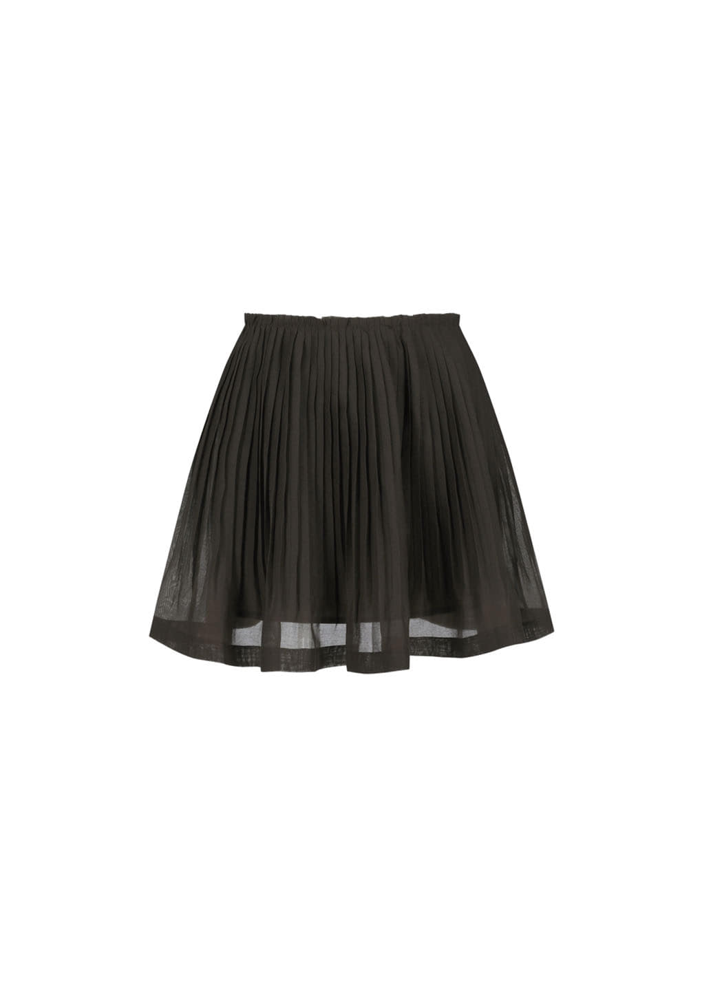 Amomento - Pleated Mini Skirt (Brown) product image 6 | TRAB K-Fashion Australia