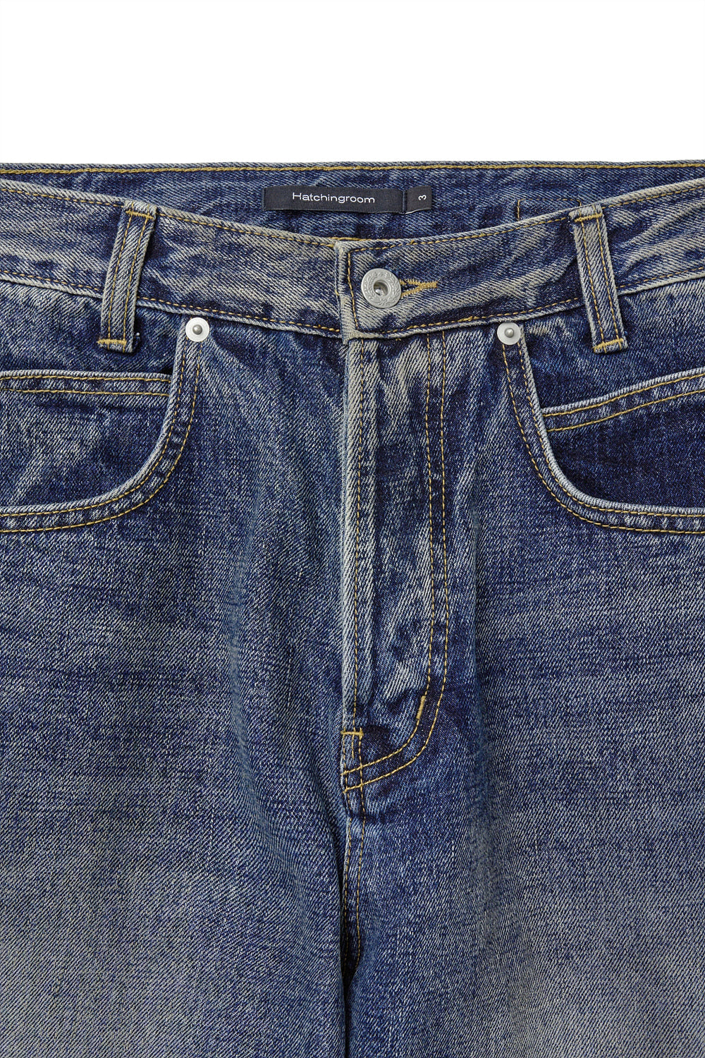 Hatchingroom - Regular Selvedge Jeans (Faded Blue) product image 3 | TRAB K-Fashion Australia