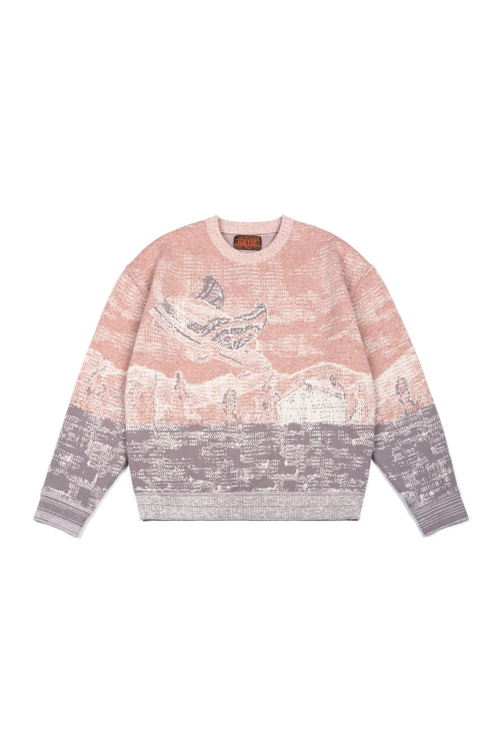 Ioedle - Night Guide Jacquard Knit (Pink) product image 2 | TRAB K-Fashion Australia
