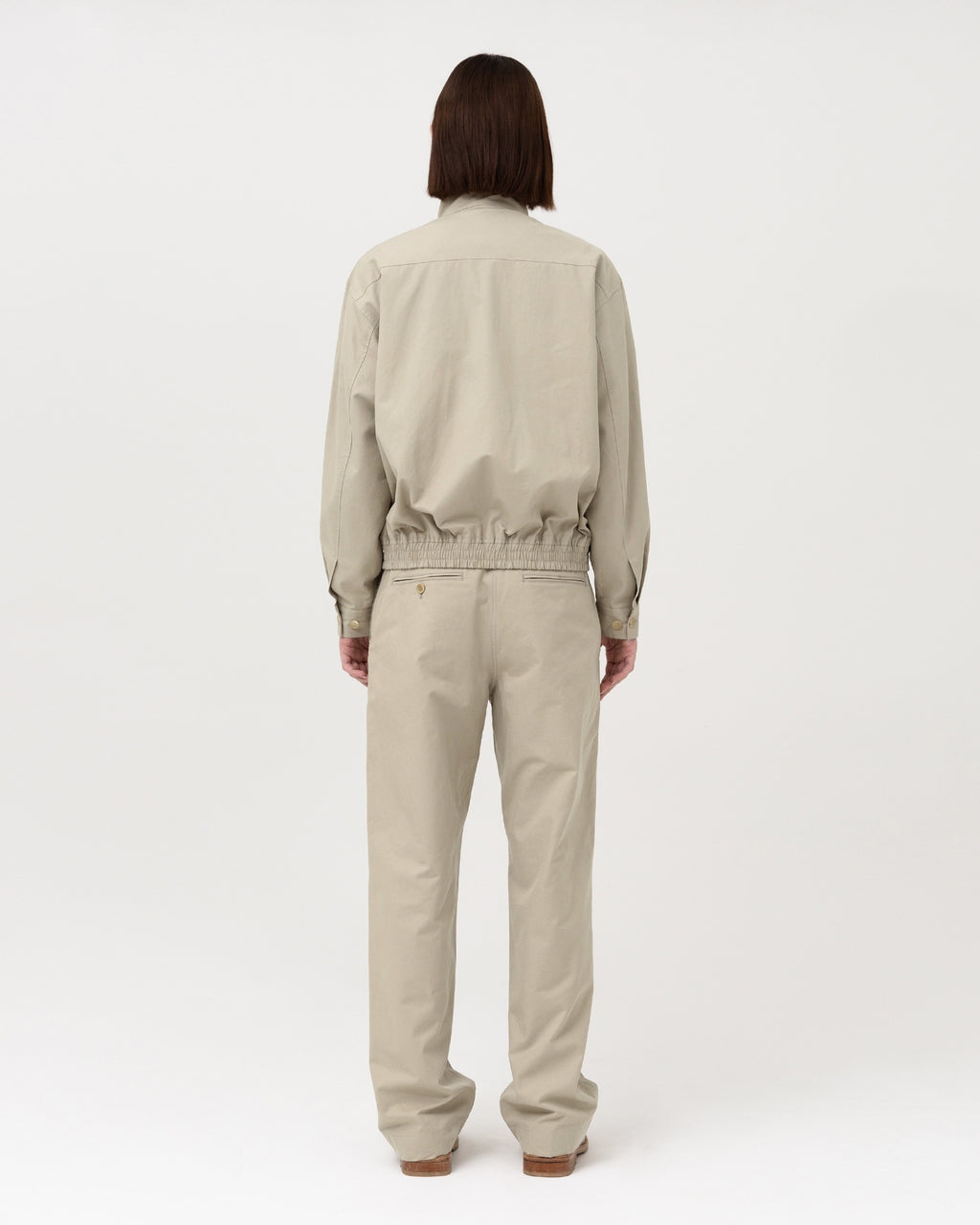 Brownyard - Stand Collar Blouson (Stone) product image 2 | TRAB K-Fashion Australia