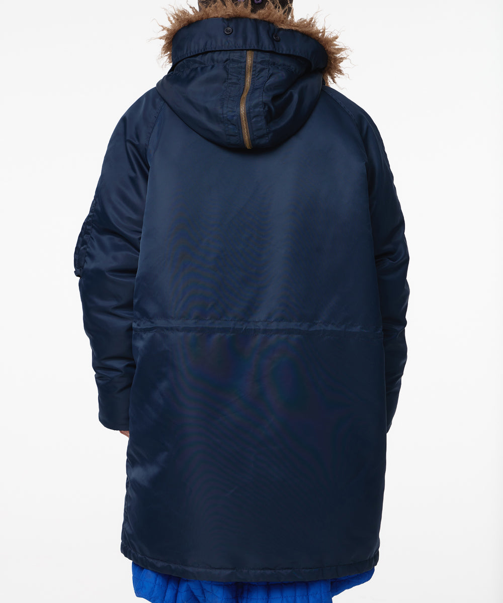 Coyseio - Hooded Field Down Jacket (Navy) product image 9 | TRAB K-Fashion Australia