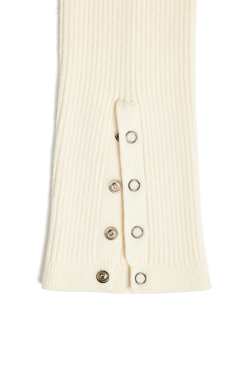 Matin Kim - Matin Snap Knit Leg Warmer (Ivory) product image 4 | TRAB K-Fashion Australia